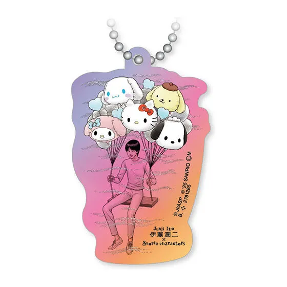 伊藤潤二×サンリオキャラクターズ アクリルチャーム 白服の美少年