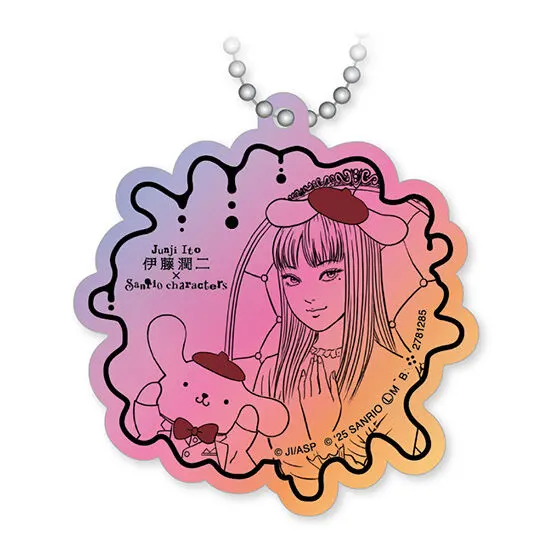 伊藤潤二×サンリオキャラクターズ アクリルチャーム 富江×ポムポムプリン