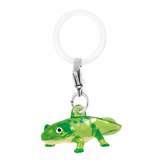 いにしえのいきもの めじるしアクセサリー イクチオステガ
