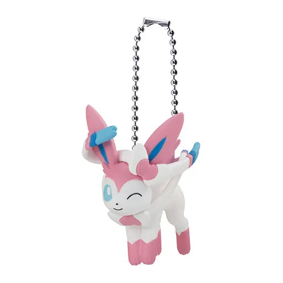 ポケットモンスター つまんでつなげてマスコット12 ニンフィア(ボールチェーンver.)