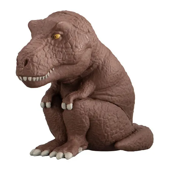 まちぼうけ 恐竜の場合 ティラノサウルス(茶)