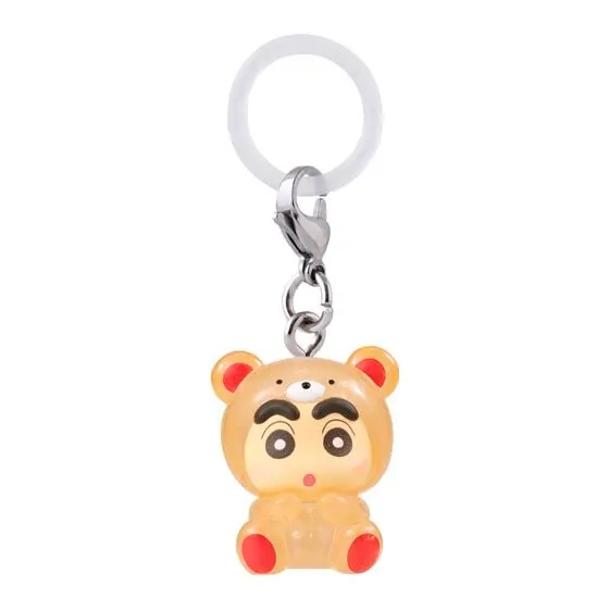 クレヨンしんちゃん めじるしアクセサリー みんなでくまパジャマ しんちゃん