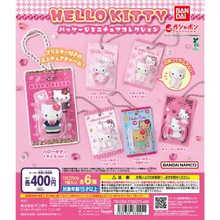 HELLO KITTY パッケージミニチュアコレクションの画像
