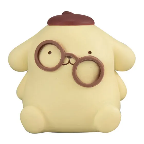 サンリオキャラクターズ めがねっこちゃんフィギュア ポムポムプリン