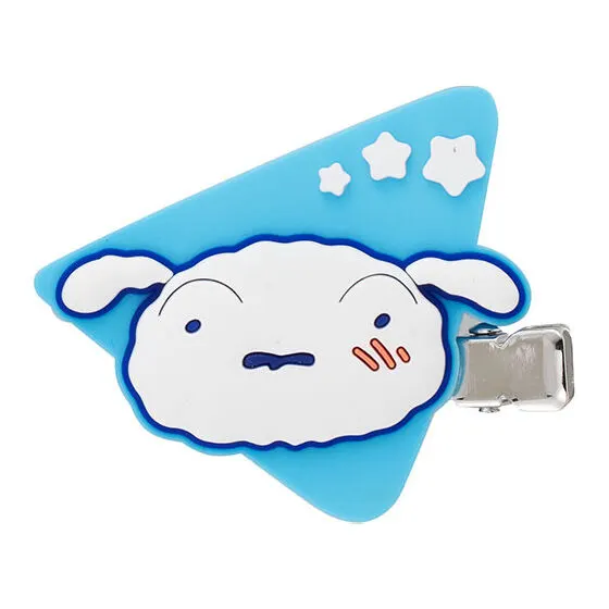 クレヨンしんちゃん カプセルヘアクリップ4 シロ