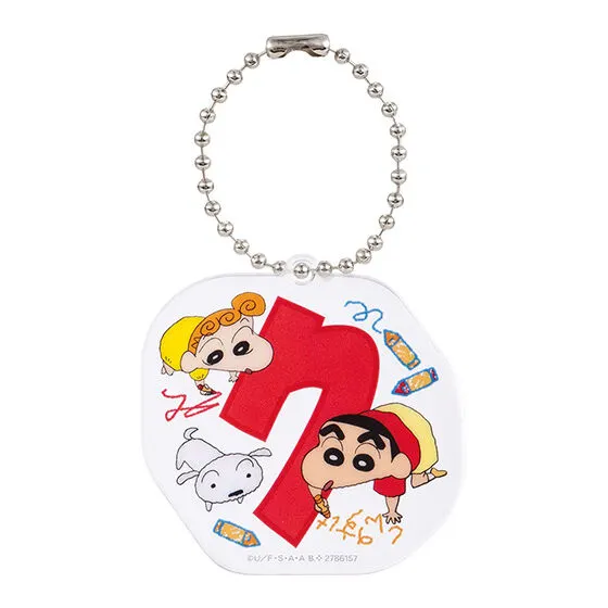 クレヨンしんちゃん アクリルロゴチャーム しんちゃん・ひまわり・シロ