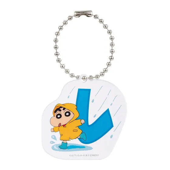 クレヨンしんちゃん アクリルロゴチャーム しんちゃん