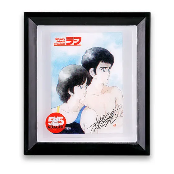 あだち充画業55周年 ウィンドウアートコレクション あだち充原作ラフ