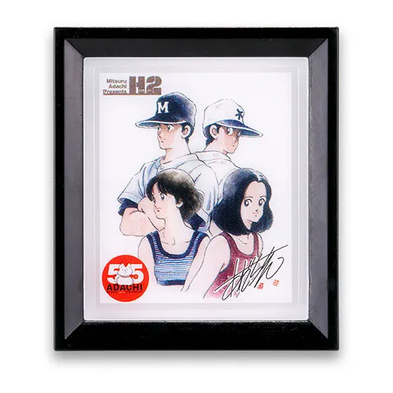 あだち充画業55周年 ウィンドウアートコレクション あだち充原作H2