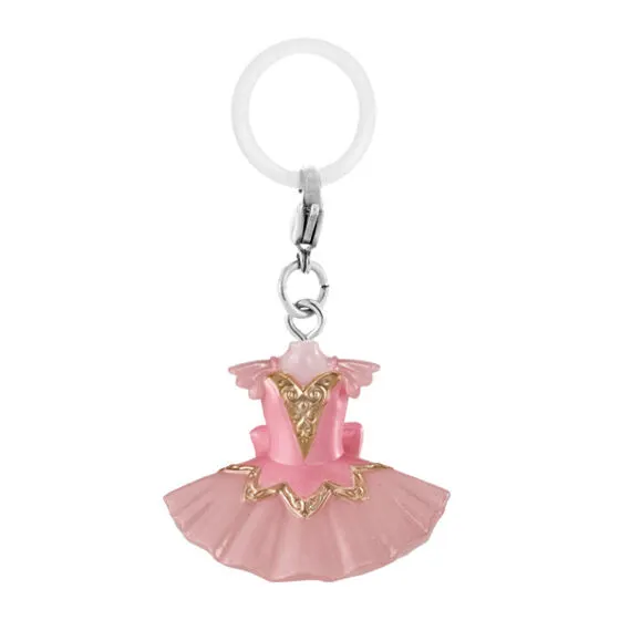 バレエモチーフ めじるしアクセサリー チュチュドレス（ピンク）