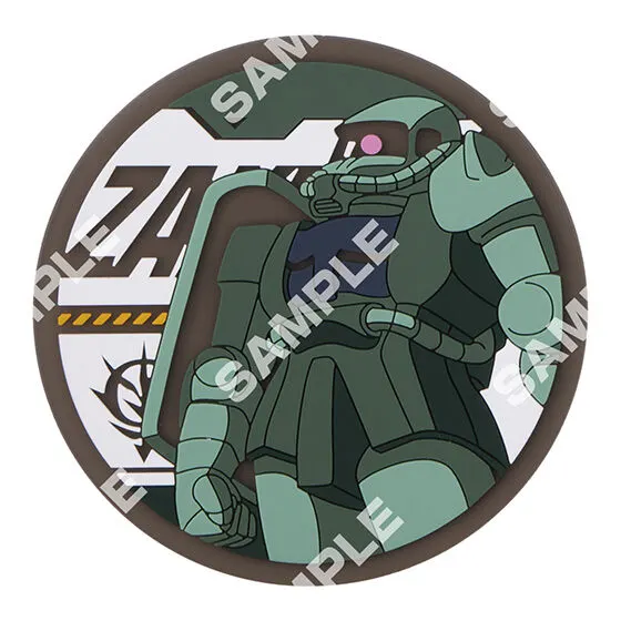 ガンダムシリーズ クリアラバーコースター ザクⅡ