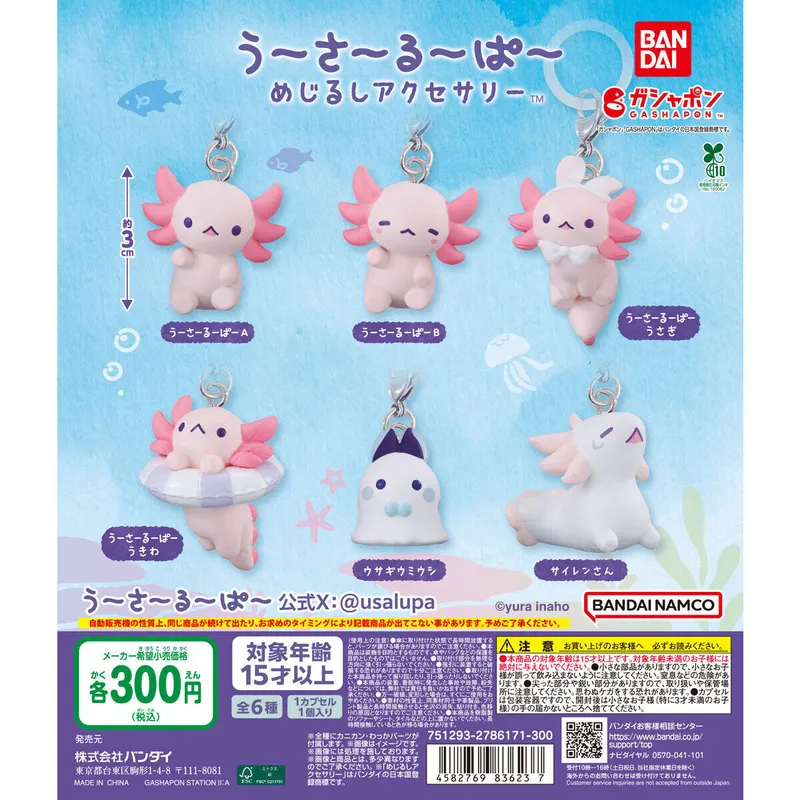 うーさーるーぱー めじるしアクセサリーの台紙