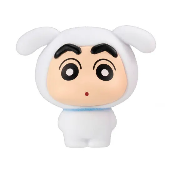 クレヨンしんちゃん ふわふわフロッキードール シロしんちゃん