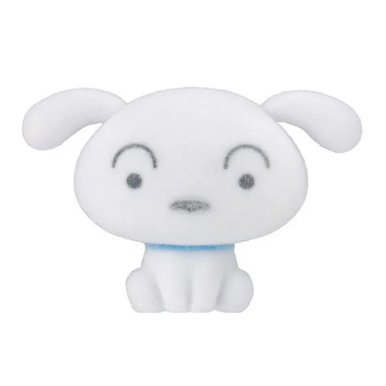 クレヨンしんちゃん ふわふわフロッキードール シロ