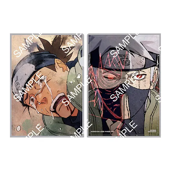 NARUTO -ナルト- 疾風伝 miniクリアファイルコレクション イルカ/カカシ