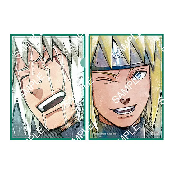 NARUTO -ナルト- 疾風伝 miniクリアファイルコレクション 自来也/ミナト