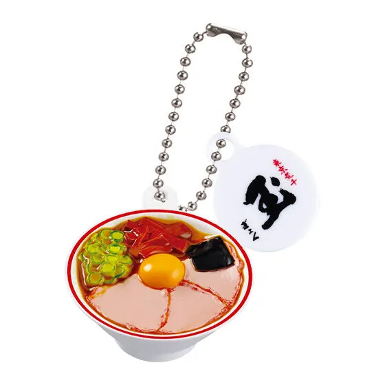 東京ラーメンストリート ミニチュアフィギュアチャームコレクション01 東京煮干し らーめん玉