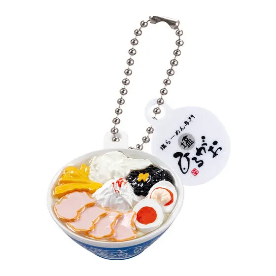 東京ラーメンストリート ミニチュアフィギュアチャームコレクション01 塩らーめん専門 ひるがお