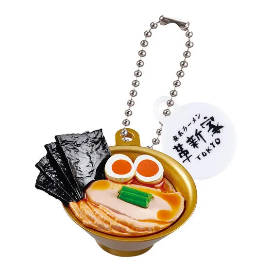 東京ラーメンストリート ミニチュアフィギュアチャームコレクション01 家系ラーメン 革新家 TOKYO