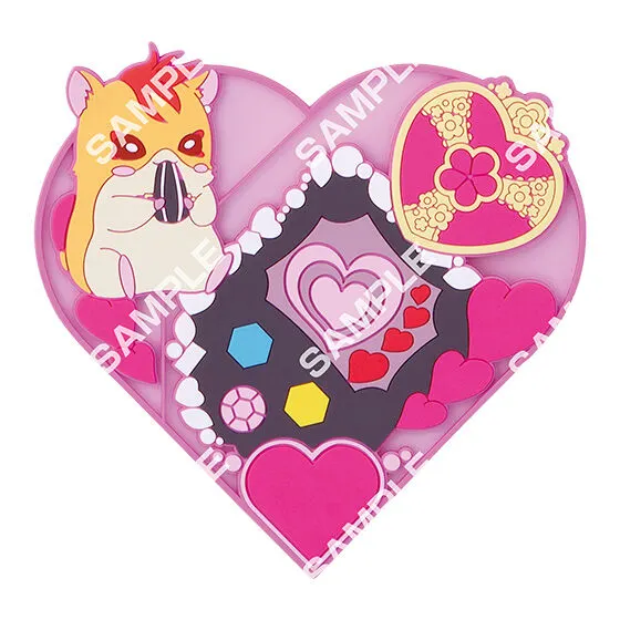 プリキュアオールスターズ クリアラバーコースター HUGっと!プリキュア