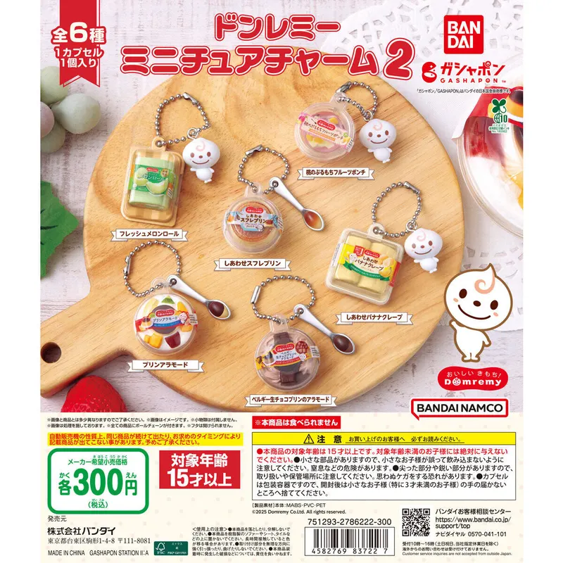 ドンレミー ミニチュアチャーム2の台紙