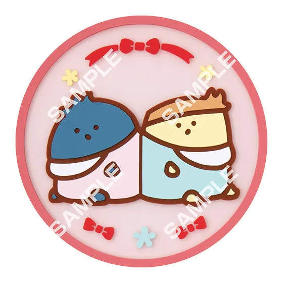 お文具といっしょ クリアラバーコースター 名も無き者＆プリンさん