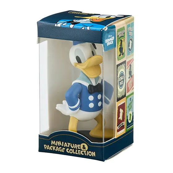 “ディズニーキャラクター” ミニチュア&パッケージコレクション ドナルドダック