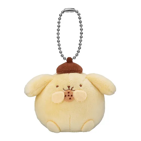 サンリオキャラクターズ たべすぎまして…ぬいぐるみ ポムポムプリン