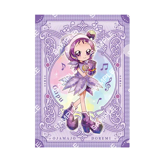 バンダイナムコアミューズメント限定 【ジャンボカードダス/フラットガシャポン】おジャ魔女どれみ miniクリアファイルコレクション ~25th memorial~ 瀬川おんぷ
