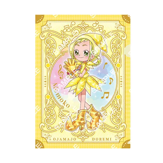 バンダイナムコアミューズメント限定 【ジャンボカードダス/フラットガシャポン】おジャ魔女どれみ miniクリアファイルコレクション ~25th memorial~ 飛鳥ももこ