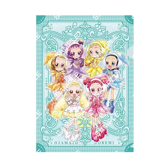バンダイナムコアミューズメント限定 【ジャンボカードダス/フラットガシャポン】おジャ魔女どれみ miniクリアファイルコレクション ~25th memorial~ 集合A