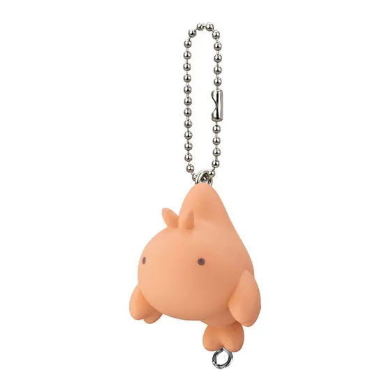 よこみぞゆりのなんでもいきもの つまんでつなげてマスコット エビ(ボールチェーンver.)