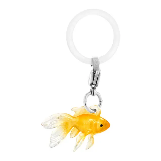 めじるしアクセサリー 雨空金魚 イエローコメット