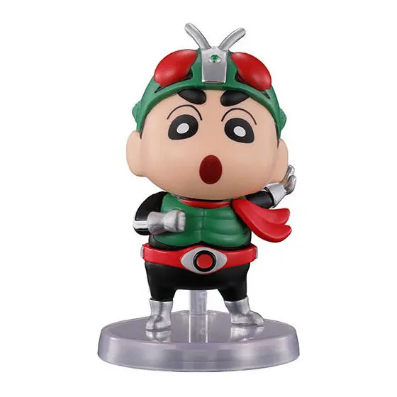 クレヨンしんちゃん×仮面ライダー コラボレーションフィギュアコレクション しんちゃん×仮面ライダー新1号