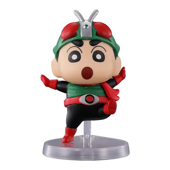 クレヨンしんちゃん×仮面ライダー コラボレーションフィギュアコレクション しんちゃん×仮面ライダー新2号