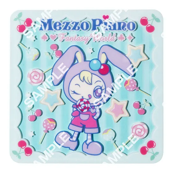 Mezzo Piano アクリルコースターディスプレイ デザイン F