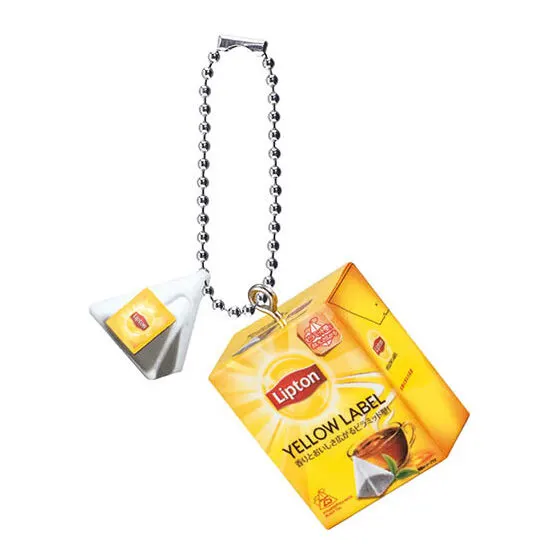 Lipton ミニチュアチャームコレクション2 イエローラベル