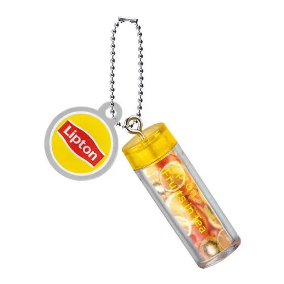 Lipton ミニチュアチャームコレクション2 フルーツインティーA