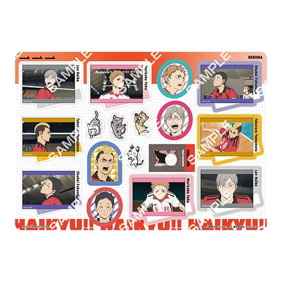 劇場版ハイキュー!! ゴミ捨て場の決戦 ジャンボシールダス デザインJ