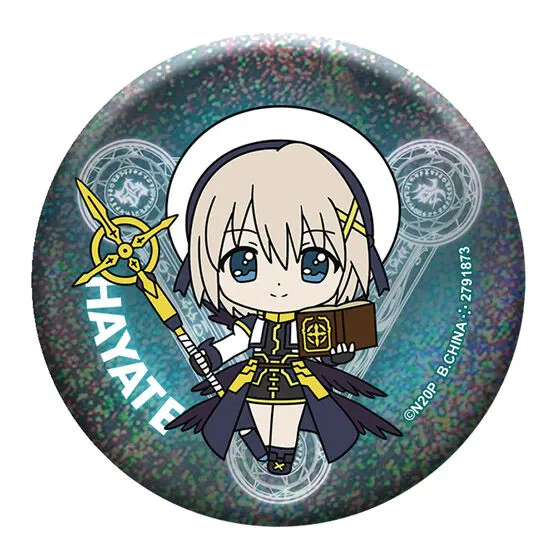 魔法少女リリカルなのは あそーとコレクション ホログラム缶バッジ(八神はやて)