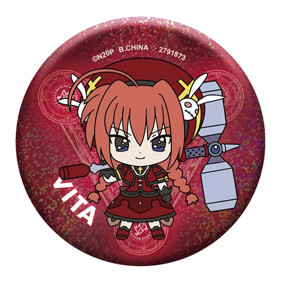魔法少女リリカルなのは あそーとコレクション ホログラム缶バッジ(ヴィータ)