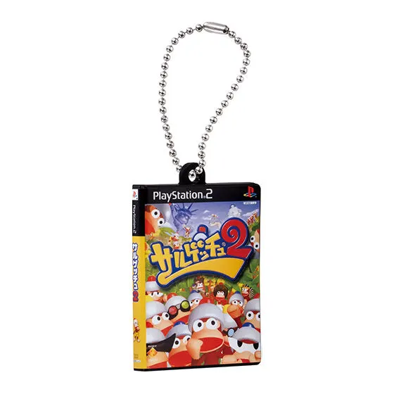 ゲームパッケージミニチュアチャーム（Playstation） サルゲッチュ２