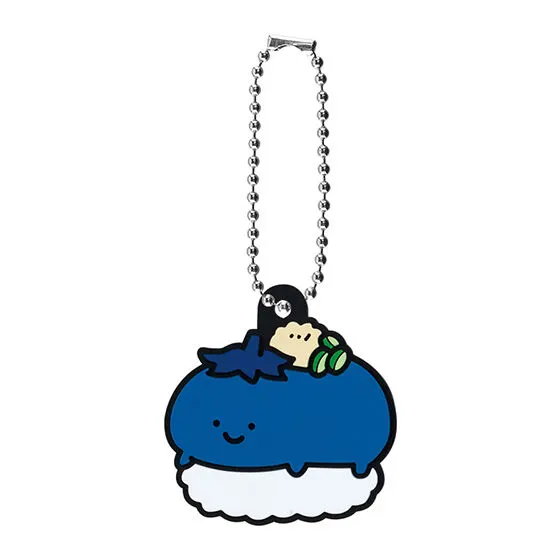お文具といっしょ カプセルラバーマスコット~へいらっしゃいなのです~ なす握り名も無き者