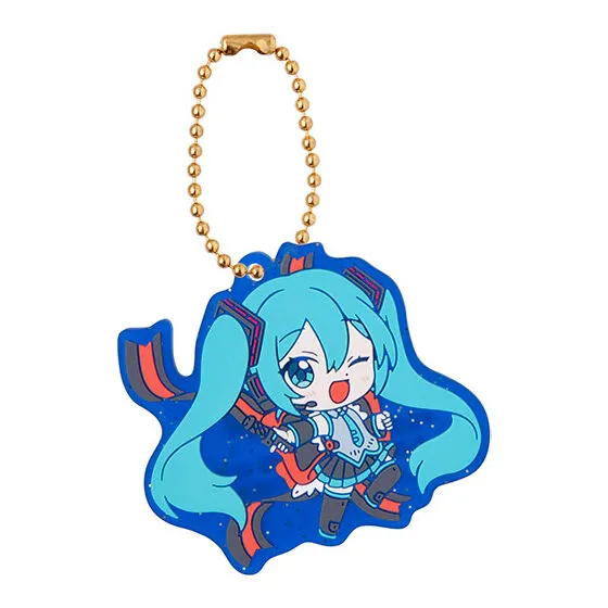 GUNDAM × MIKU Anniversary special project. スペシャルラバーマスコット 初音ミク×エールストライクガンダム