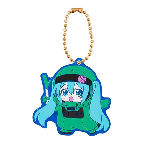 GUNDAM × MIKU Anniversary special project. スペシャルラバーマスコット 初音ミク×ザクⅡ