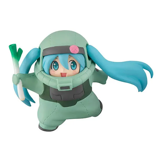 GUNDAM × MIKU Anniversary Special project. フィギュアコレクション ザクぐるみ［初音ミクVer.］ネギ