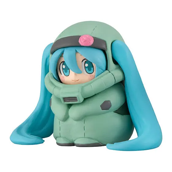 GUNDAM × MIKU Anniversary Special project. フィギュアコレクション ザクぐるみ［初音ミクVer.］座り