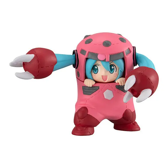 GUNDAM × MIKU Anniversary Special project. フィギュアコレクション 初音ミク×ズゴック(シャア専用)