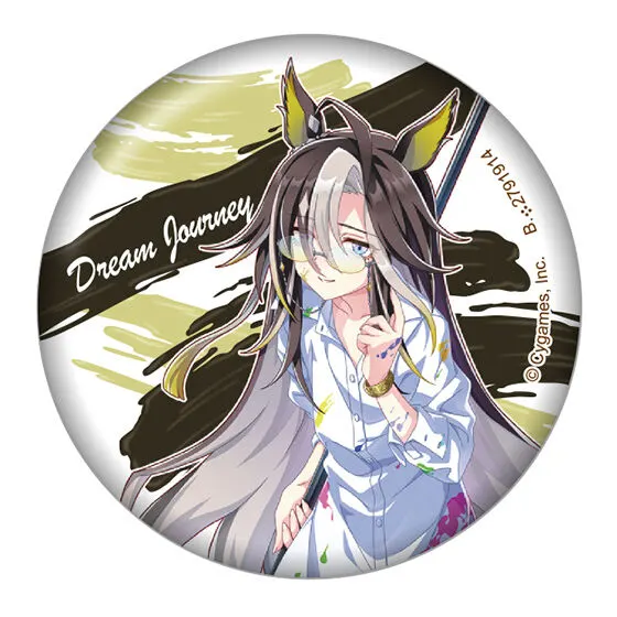 バンダイナムコアミューズメント限定 ウマ娘プリティーダービー カプセル缶バッジ3~ペインタースタイル~ ドリームジャーニー