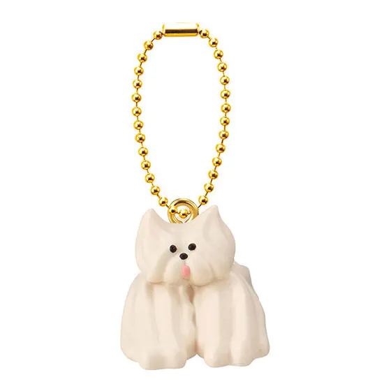 Maison terrier ミニチュアチャームコレクション メレンゲ(白)